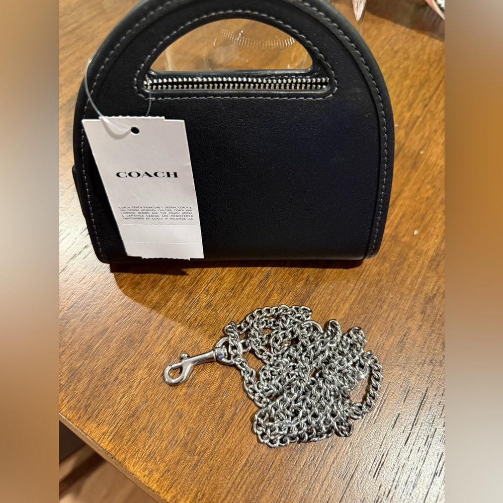 Coach Top Handle Card Case Crossbody Bag - Picture 7 of 9
